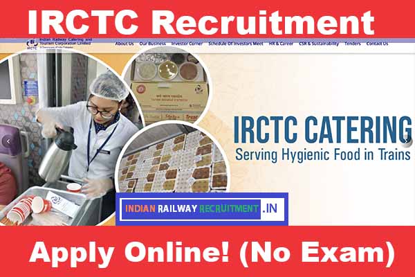 irctc tourism jobs