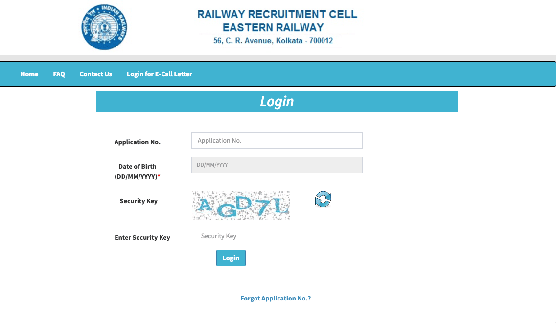 Eastern Railway Apprentice E-Call Letter 2023 Download Link, Check Dv Dates  And Venue - Indian Railway Recruitment 2023